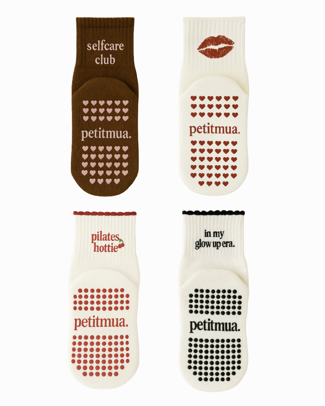 Grip Socks - 4 Pair Bundle